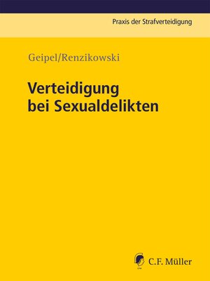 cover image of Verteidigung bei Sexualdelikten